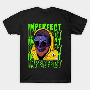 Imperfect Skull Design T-Shirt